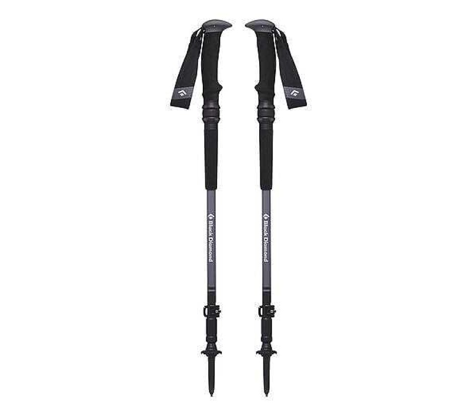 Gear Black Diamond Equipment | Trail Pro Shock Trekking Poles Granite