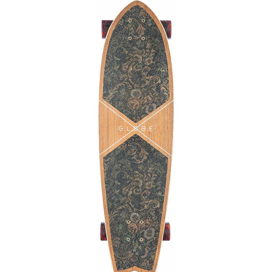 Gear Globe | Chromantic 33" Skateboard Teak/Floral Couch