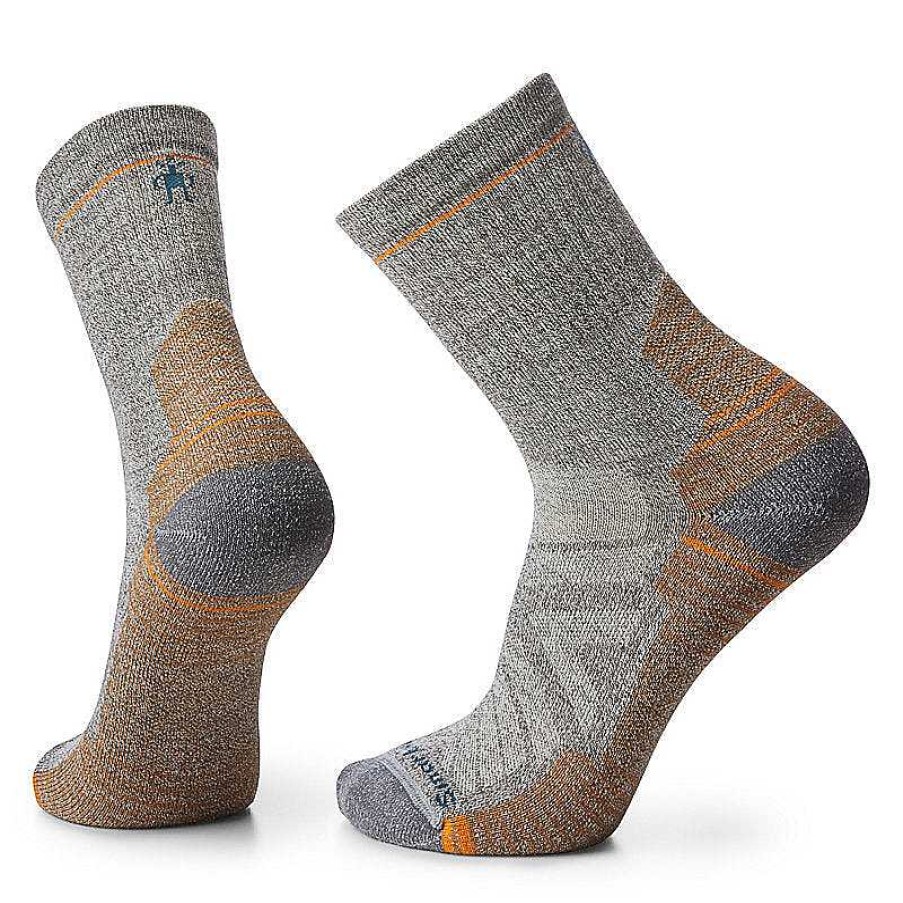 Men'S Smartwool Socks | Hike Light Cushion Mid Crew Socks For Men Taupe-Natural Marlin