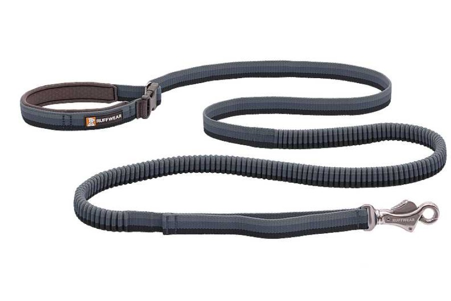 Gear Ruffwear | Roamer Bungee Dog Leash Granite Grey