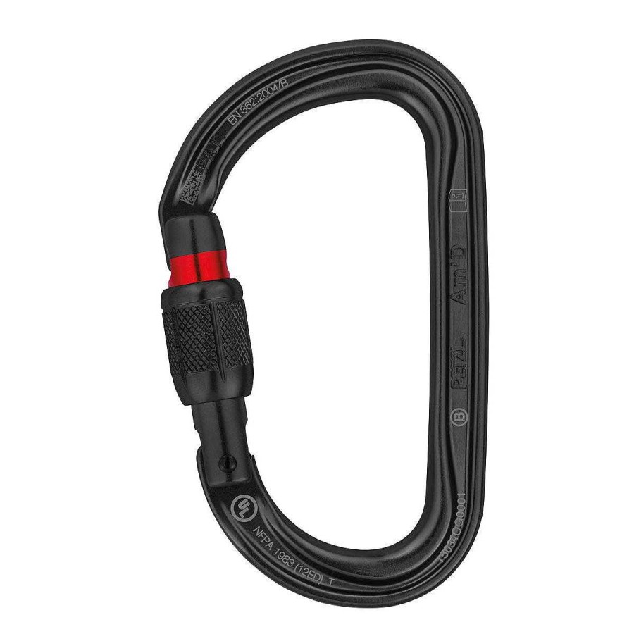 Gear Petzl | Am'D Screw-Lock Black