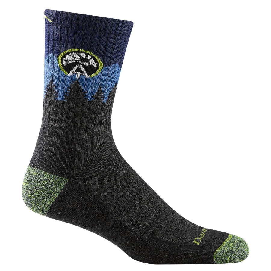 Men'S Darn Tough Socks | Atc Micro Crew Cushion Socks For Men Eclipse