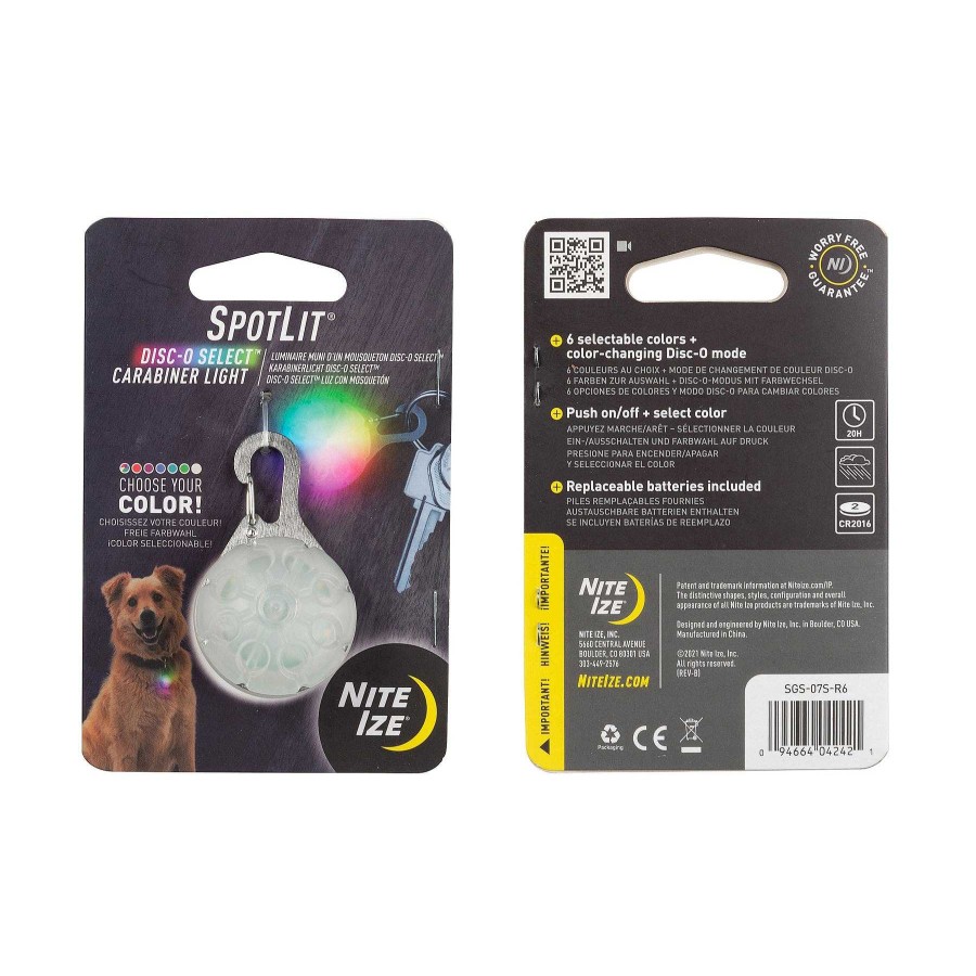 Gear Nite Ize | Spotlit Collar Light Disc-O