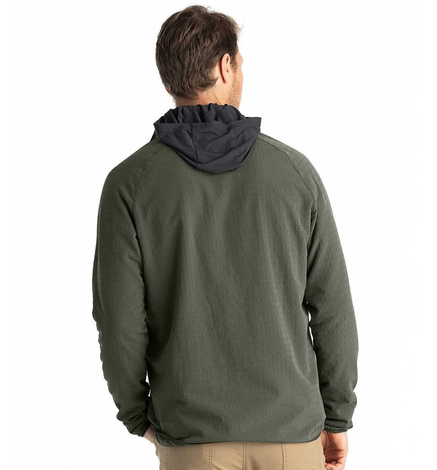 Men'S Free Fly Apparel Fleece | Gridback Fleece Jacket For Men