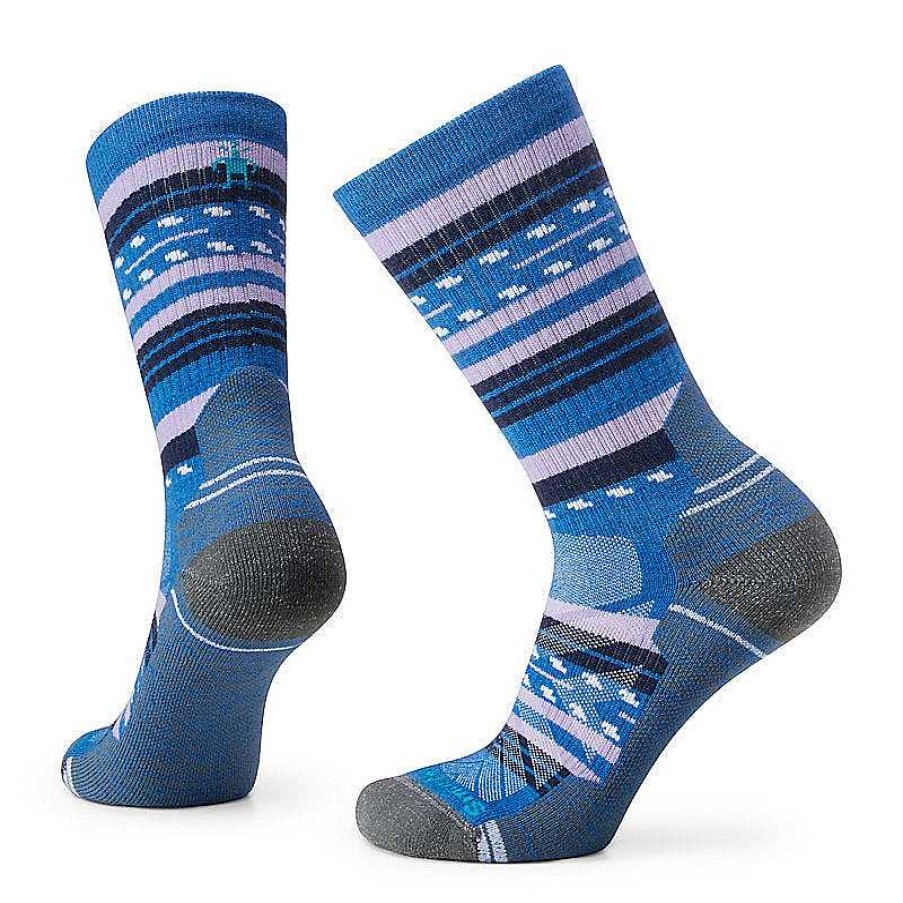 Women'S Smartwool Socks | Hike Light Cushion Margarita Crew Socks For Women