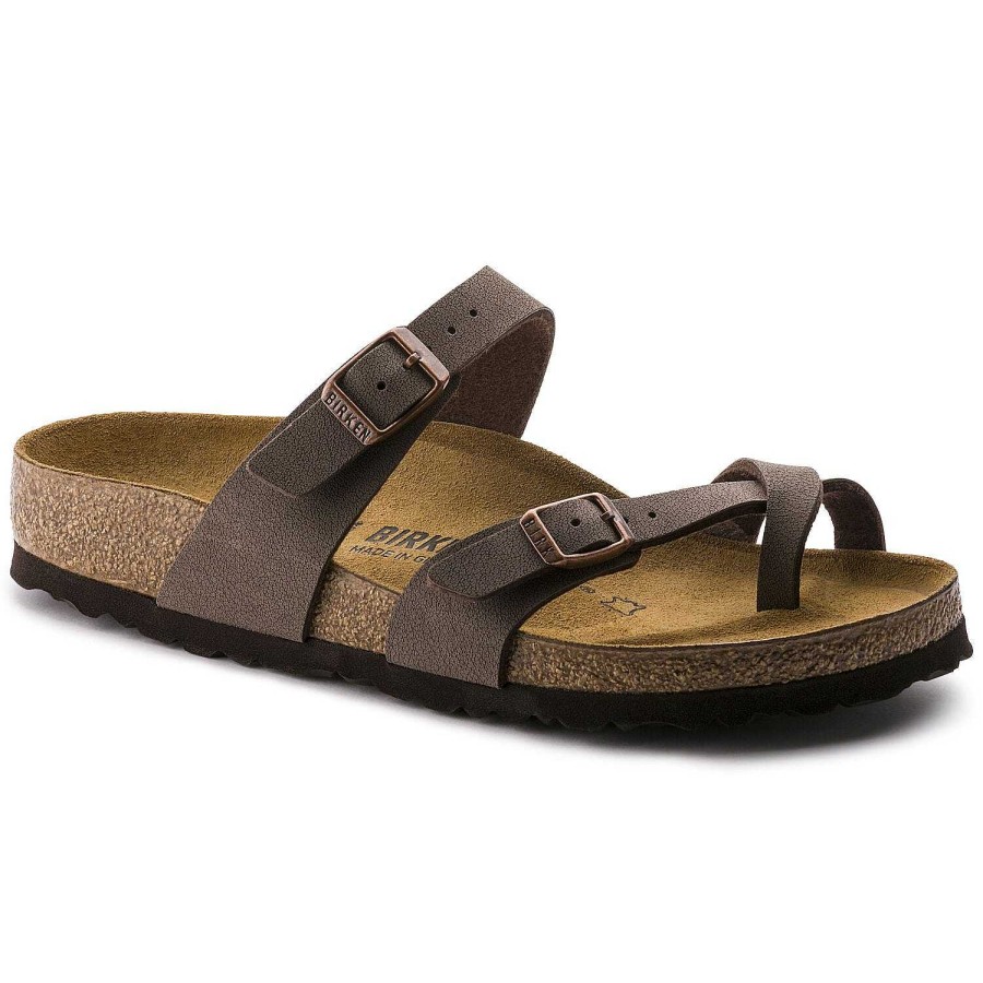 Footwear Birkenstock Sandals | Mayari Birkibuc Sandals For Women Mocha