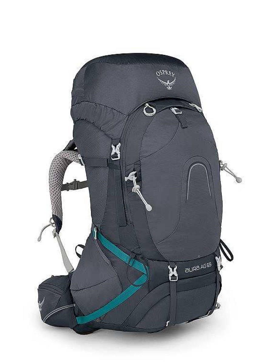 Gear Osprey Backpacking | Aura Ag 65 Pack For Women Vestal Grey