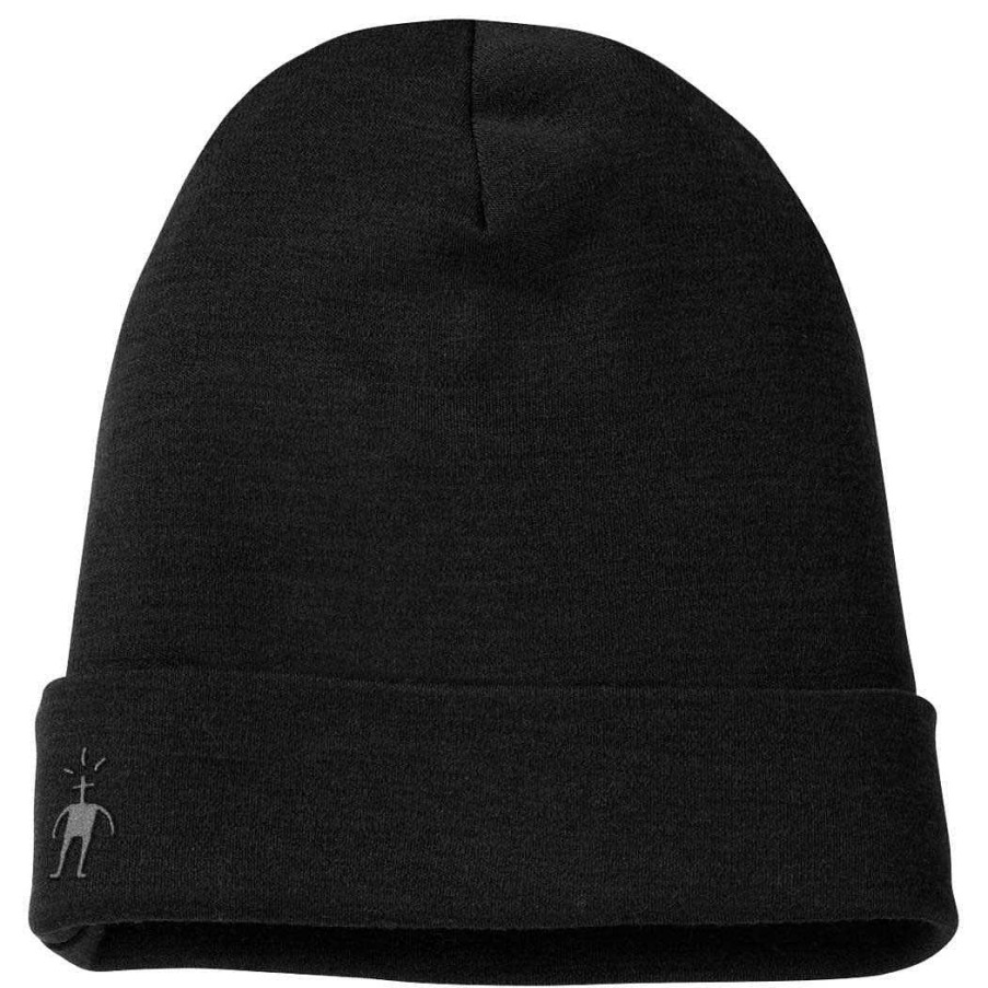 Men'S Smartwool Head & Neckwear | Merino 250 Cuffed Beanie Black