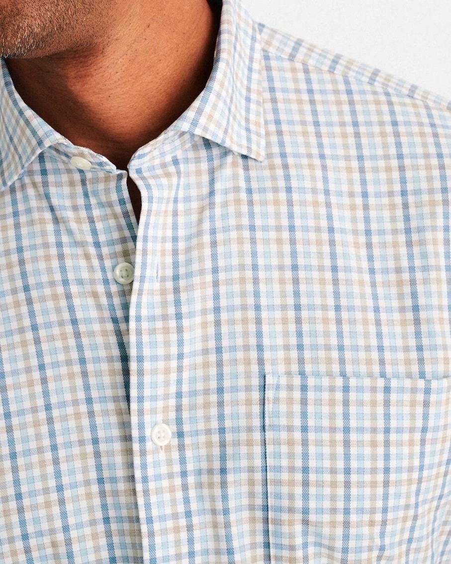 Men'S Johnnie-O Shirts | Cary Prep-Formance Button Up Shirt For Men Oceanside