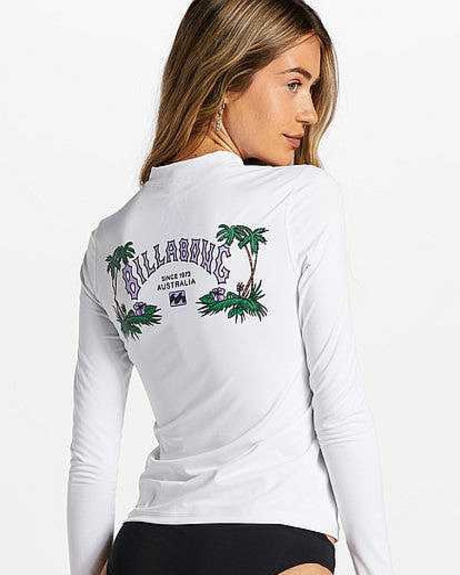 Women'S Billabong Swimwear | Core Long Sleeve Upf 50 Rashguard