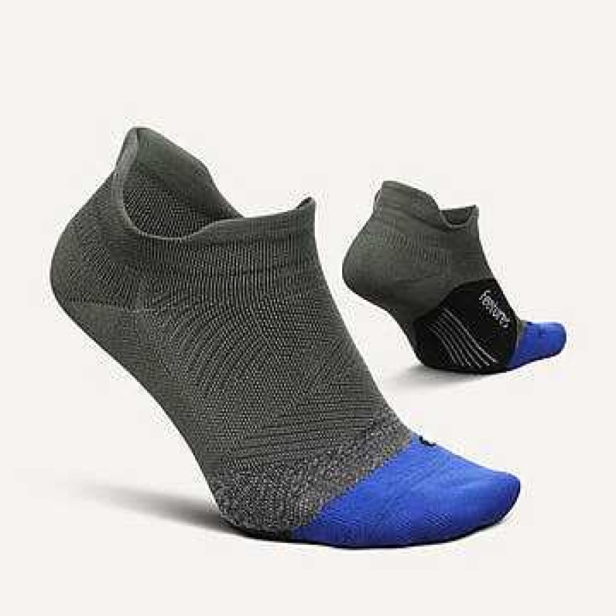 Men'S Feetures Socks | Elite Light Cushion No Show Tab Socks